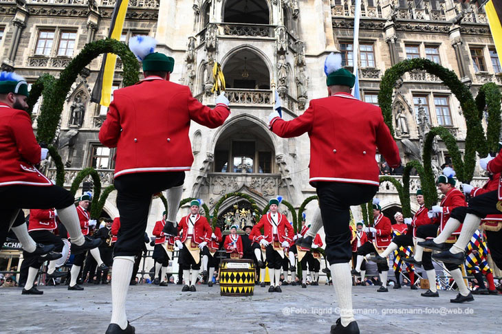 Auftakt Sch&auml;fflertanz am 06.01.2026 auf dem Marienplatz (&copy;Foto: Ingrid Grossmann) 